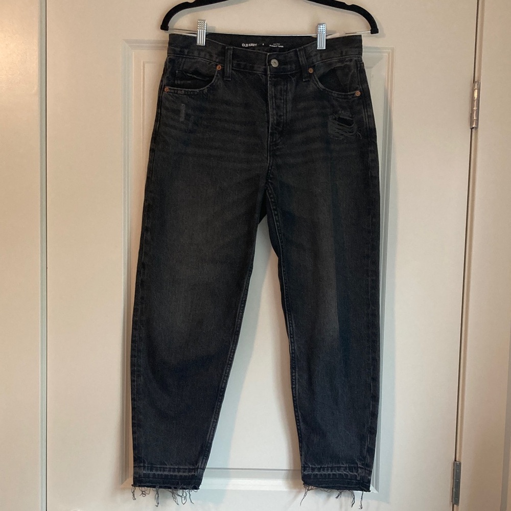 Old Navy Women's High Rise Slouchy Taper Jeans